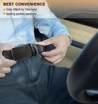 BULLIANT Men's Adjustable Slide Ratchet Belt - Black