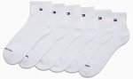 Tommy Hilfiger Men’s Cushion Quarter Ankle Socks (6 Pack)