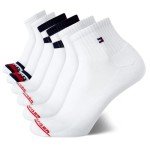 Tommy Hilfiger Men's Cushion Quarter Athletic Socks - 6 Pack