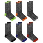 Chaps Men's Cushioned Athletic Socks 6-Pack