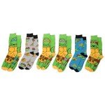 TMNT Novelty Athletic Crew Socks for Men