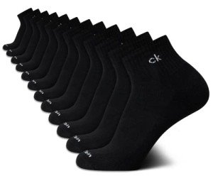 Calvin Klein Men's Cushioned Athletic Mini-Crew Socks
