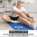 True Religion Men's 8-Pack Crew Athletic Socks