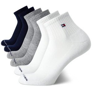 Tommy Hilfiger Men's Cushioned Quarter Socks - 6 Pack