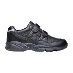 Propet Men's Stability Black Walking Sneakers, Size 10.5