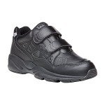 Propet Men's Stability Black Walking Sneakers, Size 10.5