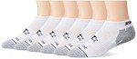 Starter Men's 6-Pack Athletic Ankle Socks - White