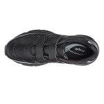 Propet Men's Stability Black Walking Sneakers, Size 10.5