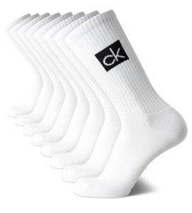 Calvin Klein Men's Cotton Cushioned Athletic Socks - 8 Pack