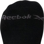 Reebok Men's Low Cut Athletic Socks - Black 6-Pack