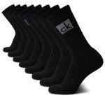 Calvin Klein Men's Cushioned Athletic Socks - 8 Pack