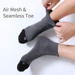Men's 6 Pack Cushioned Athletic Ankle Socks