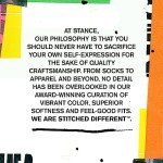 Stance Red American Crew Athletic Socks for Men