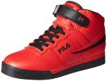 Fila Men's High-Top Athletic Sneakers - Red/Black