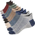 Men's Cotton Low Cut Ankle Socks - 5 Pairs