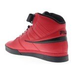 Fila Men's High-Top Athletic Sneakers - Red/Black