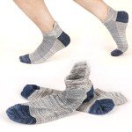 Men's Cotton Low Cut Ankle Socks - 5 Pairs