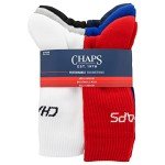 Chaps Men's Cushioned Athletic Socks 6-Pack