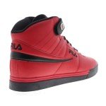 Fila Men's High-Top Athletic Sneakers - Red/Black