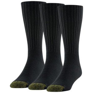 Gold Toe Men's Ultra Tec Athletic Crew Socks - 3 Pairs