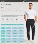 Willit Men's Quick Dry Golf Joggers - Slim Fit