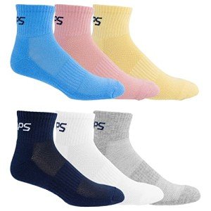 Chaps Men's Cushioned Athletic Socks 6-Pack