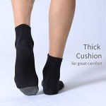 Men's Cushioned Athletic Ankle Socks - 6 Pack