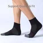 Men's Cushioned Athletic Ankle Socks - 6 Pack