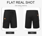 Men's Casual Stretchy Drawstring Workout Shorts