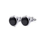 Retro Men's Cufflinks Set - 4 Stylish Pairs
