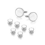 Men's Tuxedo Shirt Cufflink and Stud Set