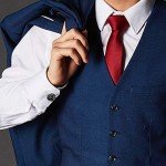 Retro Men's Cufflinks Set - 4 Stylish Pairs