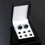 Men's Classic Tuxedo Shirt Cufflink Set