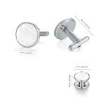 Men's Tuxedo Shirt Cufflink and Stud Set