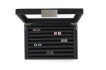 Luxury Cufflink Box for Men - Holds 70 Cufflinks