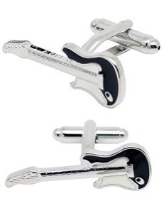 Guitar Cuff Links for Men - Stylish Tuxedo Accessories