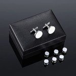 Men's Tuxedo Shirt Cufflink and Stud Set