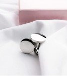 Justice Scales Cufflinks and Tie Bar Set