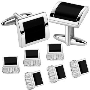 HAWSON Men's Cufflinks and Studs Set