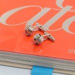 Men's 925 Silver Love Knot Cufflinks for Dads