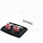 Knights Templar Cross Cuff Links for Men