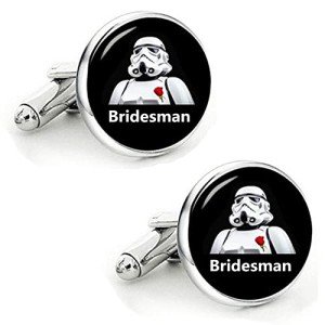 Personalized Classic Wedding Cufflinks for Groomsmen