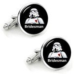 Personalized Classic Wedding Cufflinks for Groomsmen