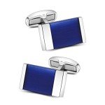 Blue Onyx Men's Cufflinks Set - Unique Gifts