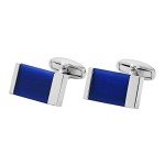 Blue Onyx Men's Cufflinks Set - Unique Gifts