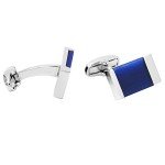 Blue Onyx Men's Cufflinks Set - Unique Gifts