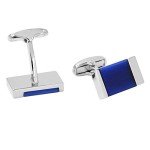 Blue Onyx Men's Cufflinks Set - Unique Gifts