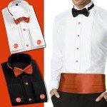 Men's Cufflinks and Tuxedo Studs Set