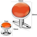 Men's Cufflinks and Tuxedo Studs Set