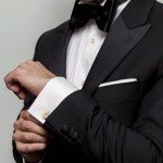 HAWSON Silver/Gold Cufflinks and Shirt Studs Set